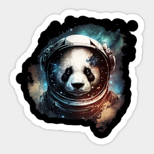 space panda Sticker